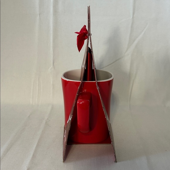 Nescafé Red Holiday Mugs Set of 2 NWT DOES NOT COME WITH COFFEE - Picture 4 of 6